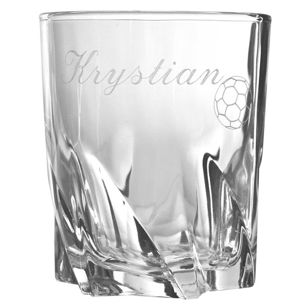 Szklanka z wycięciami z Twoim imieniem