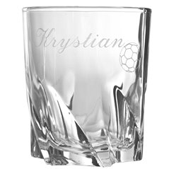 Szklanka z wycięciami z Twoim imieniem