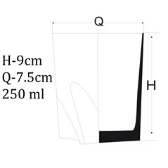 Szklanka z wycięciami z Twoim imieniem