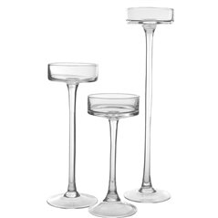 Świecznik na tealight na nóżce - 5 wysokości