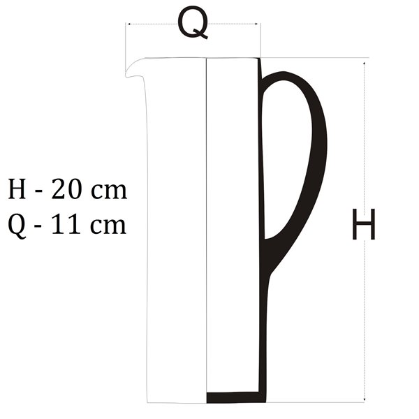 Prosty dzbanek do soków