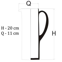 Prosty dzbanek do soków