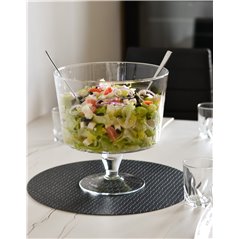 Wysoka salaterka na nóżce