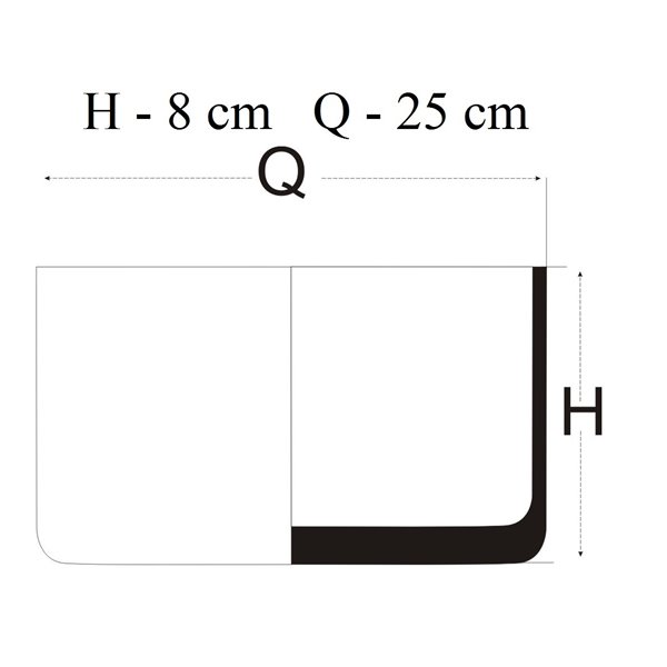 Szeroka salaterka na sałatki