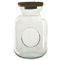 Podświetlany słoik do tworzenia lasów w szle