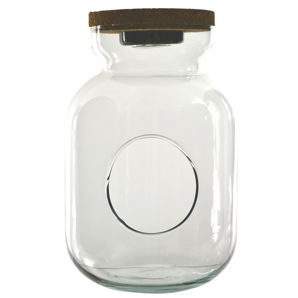 Duży słoik podświetlany na aranżacje