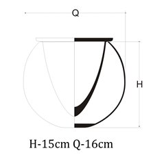 Szklana kula do aranżacji