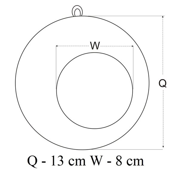 Kula wisząca do aranżacji