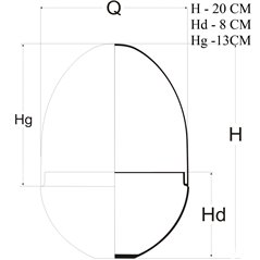 Bombonierka w kształcie jajka