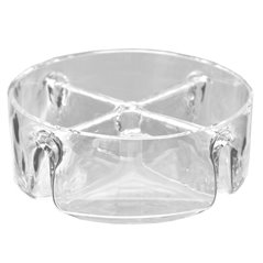 Okrągła salaterka dzielona na 4 części