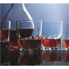 Komplet 6 szklanek do whiskey/soku