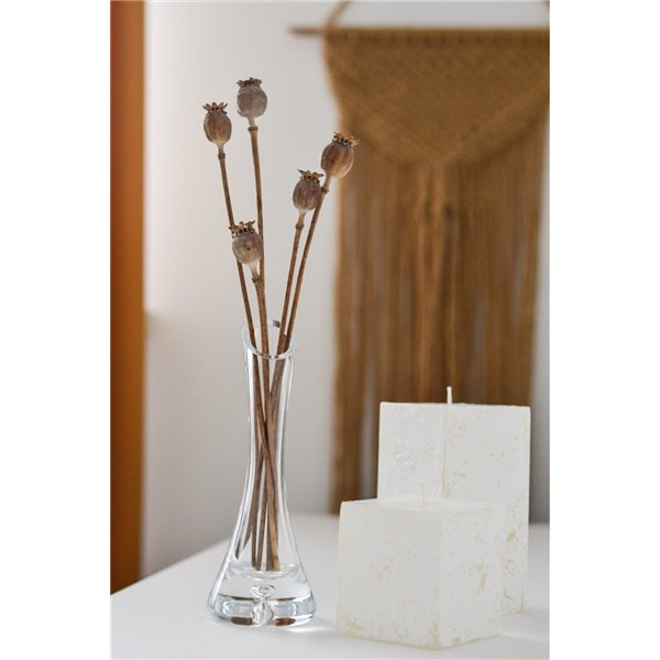 Elegancki wazonik na jeden kwiat (4 wysokości)