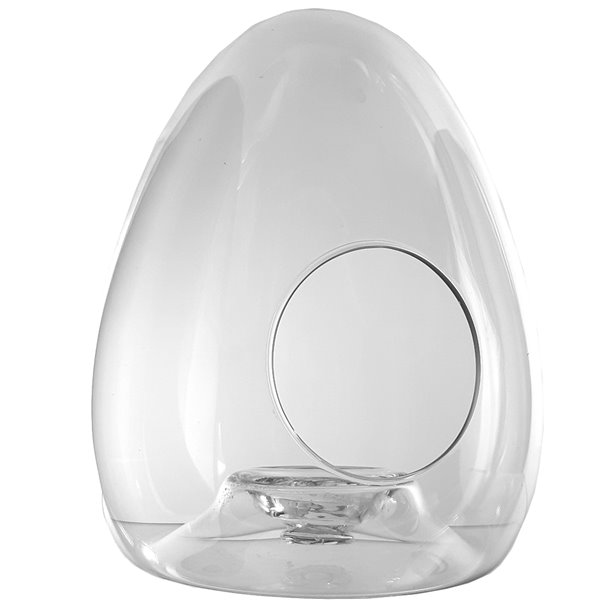 Pojemnik w kształcie jajka z ekspozytorem