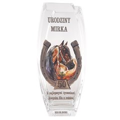 Ręcznie malowany wazon z Twoim tekstem