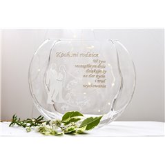 Wazon z podziękowaniami dla rodziców