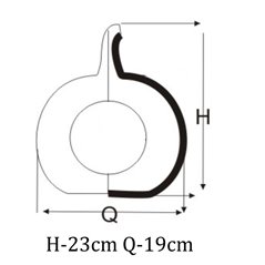 Pojemnik na aranżacje - jabłko