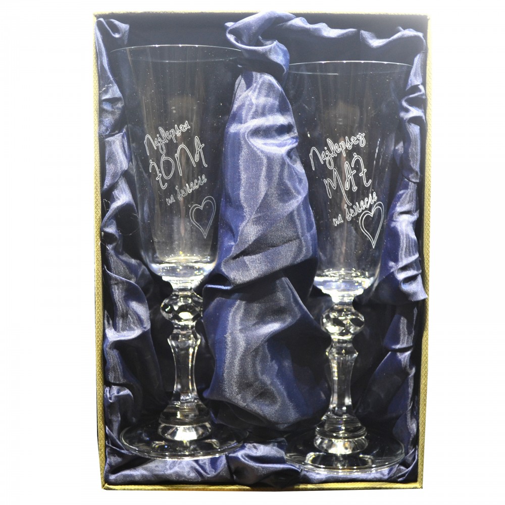 Kieliszki najlepsza żona, najlepszy mąż