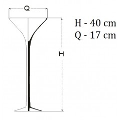 Kielich martini/rozszerzany - 3 wysokości