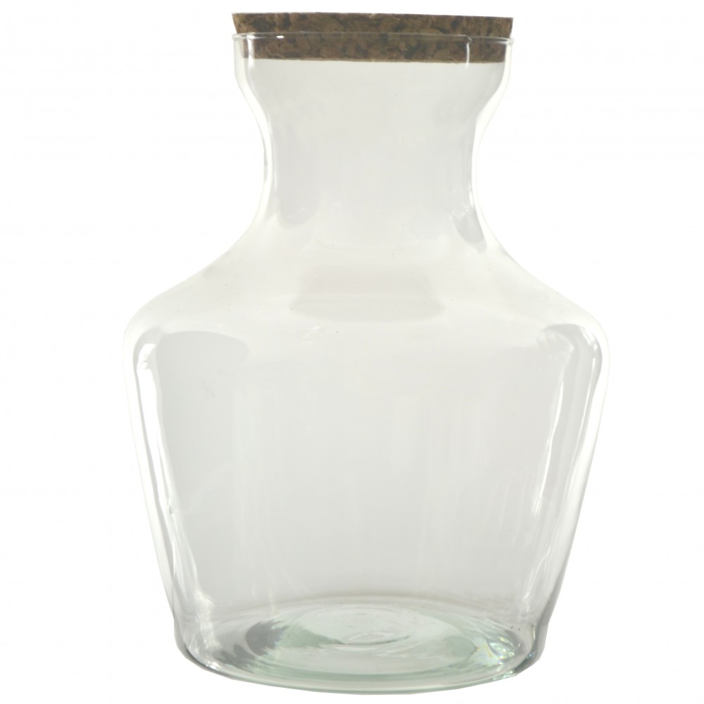 Słoik z pokrywą korkową na kompozycje