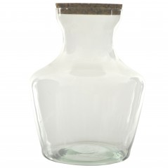 Słoik z pokrywą korkową na kompozycje