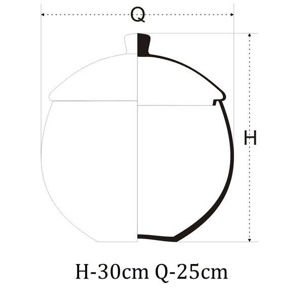 Duża bombonierka na ciasteczka
