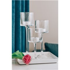 Świecznik na nóżce - 6 wysokości