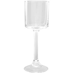 Wąski świecznik na nóżce - 5 wysokości